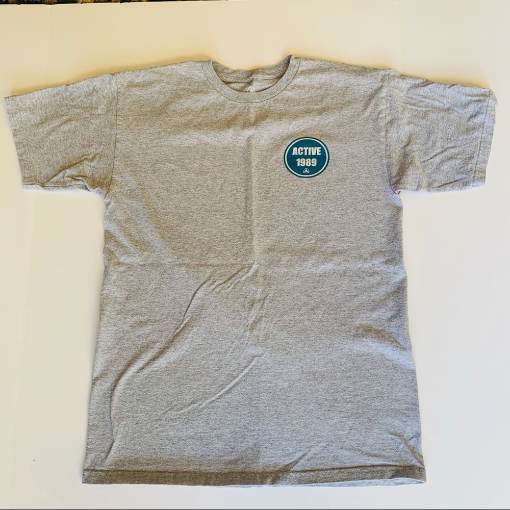 EUC Active Ride Shop Mens Medium Grey T-shirt